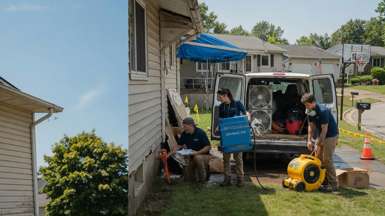 Ceiling Leak Cleanup in Rexville, NY near me